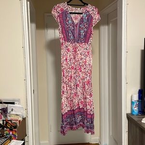 Women’s Floral Maxi Dress - size S